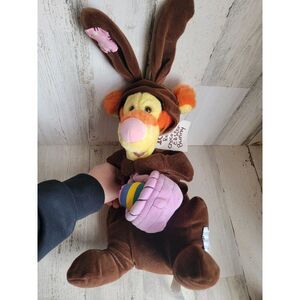 Disney Tigger plush chocolate Easter Bunny stuffed animal Winnie Pooh